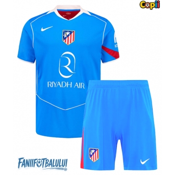 Atletico Madrid Echipament de Fotbal Replică 2025-26 Copii Treilea (+ Șorturi)